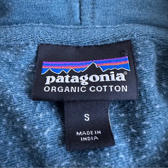 Patagonia Pataloha Men S Honolulu Hawaii Full Zip Hoodie Teal Organic - Picture 14 of 15